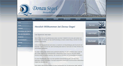 Desktop Screenshot of donau-sails.de